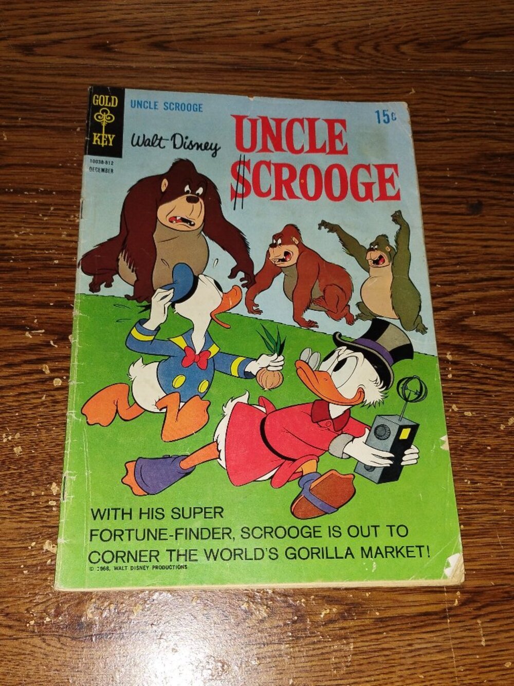 Walt Disney's Uncle Scrooge #78 (Gold Key Comics, 1968)